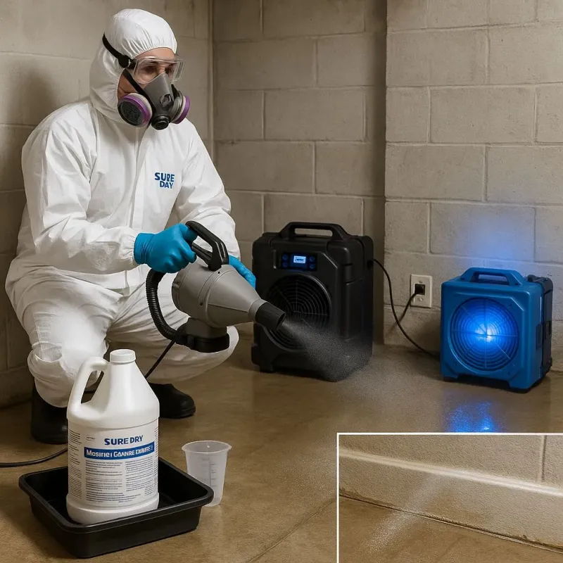 Sanitization and Odor Removal process in Ocala, FL